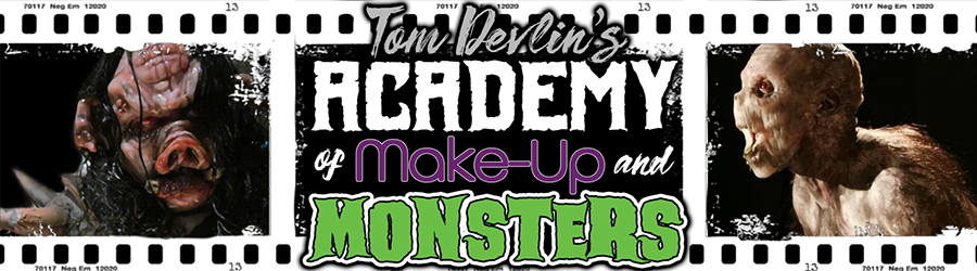 Tom Devlin's Academy of Make-up and Monsters Logo